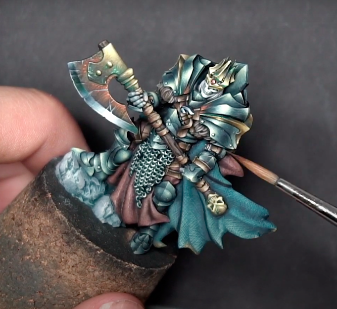 Painting tutorial Witch King II  – NMM part 1 – Rage Craft Studio