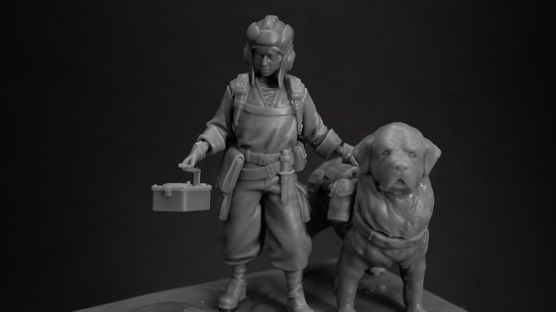 Mirko and Brego. The prospectors – 75mm – Valkiria Miniatures
